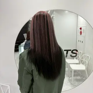 カラー 🪞official FRUITS渋谷🩰のヘアスタイル