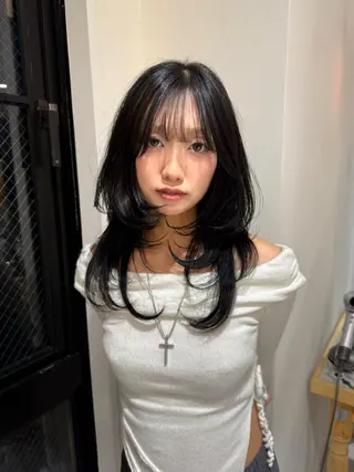 セミロング カラー matsuri 🪽ボブカットのヘアスタイル