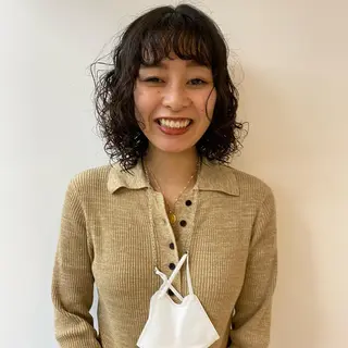 ミディアム パーマ 無料カットモデル募集 🌱ひょうがのヘアスタイル