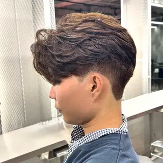 パーマ メンズ 🤍モテ/メンズ KEISHO🩶のヘアスタイル