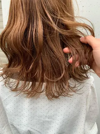 ミディアム 似合わせスタイル/ 小川千波のヘアスタイル