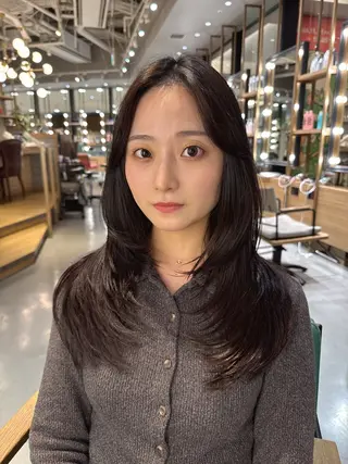 ロング unopulir 景山 凌のヘアスタイル