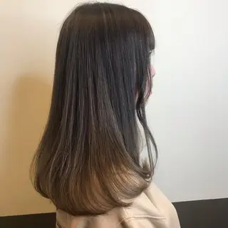 ロング カラー Bonheur umedaのヘアスタイル