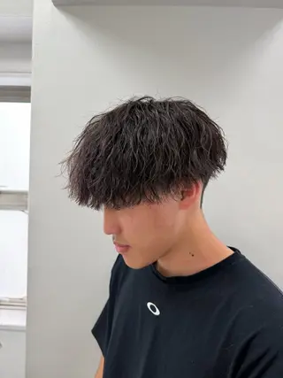 パーマ メンズ ツイスパ/スペイン カールNo.1まなるのヘアスタイル