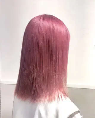 セミロング カラー ʜᴀʀᴜᴋᴀ♱メンズ ウルフ/ブリーチのヘアスタイル