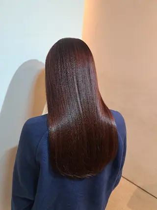 ロング カラー 安藤 浩樹のヘアスタイル