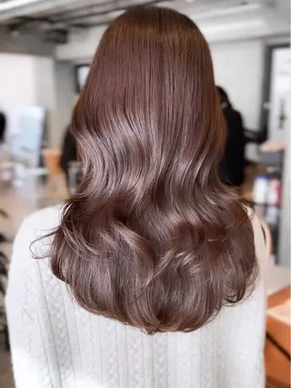 ロング カラー ヘアアレンジ 縮毛矯正特化 指名No.1shunのヘアスタイル