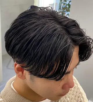ミディアム パーマ メンズ 立川メンズパーマ職人 店長/小泉文人のヘアスタイル