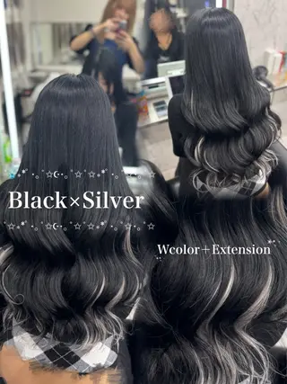 ロング カラー JPCY MIRIYAのヘアスタイル