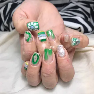 ネイル chai nail _ai📍鶴橋/桃谷のネイルデザイン