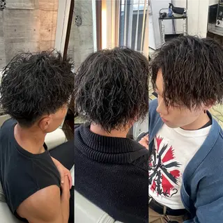 パーマ メンズ Shouki .222のヘアスタイル