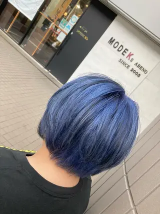 ショート カラー SHAFT Ieiriのヘアスタイル