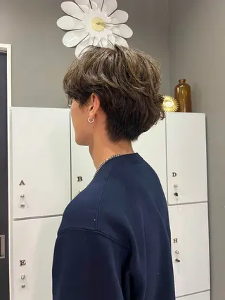ショート メンズ 佐藤 玲杏のヘアスタイル