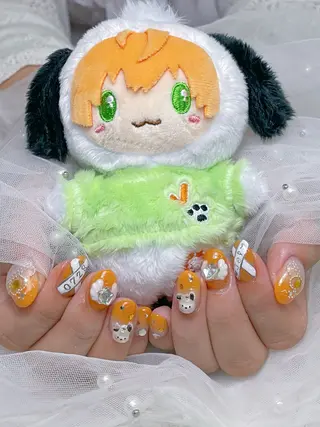 ネイル lucky nail 歌舞伎町のネイルデザイン