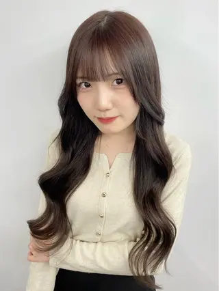 ロング カラー 馴染ませエクステ/ ヒロヤのヘアスタイル