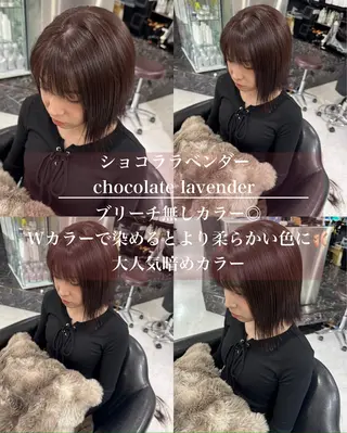 ミディアム 櫻井 桃子のヘアスタイル