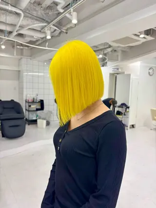 ショート 🎗副店長/井上 竜 ブリーチ指名No.1のヘアスタイル