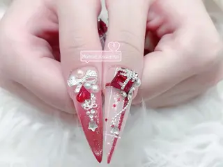 ネイル MoMoA Nail ネイル長さ出し専門店のネイルデザイン
