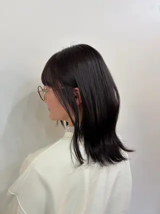ミディアム tsukimi .SUIのヘアスタイル