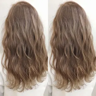 ロング カラー BREK 袋井店のヘアスタイル