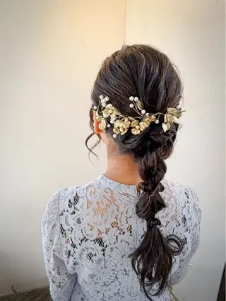ヘアアレンジ hair make もりした ゆうのヘアスタイル