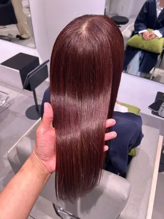 ミディアム カラー 柳澤 武宏のヘアスタイル