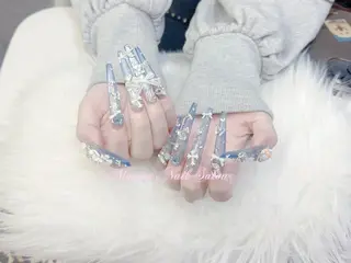 ネイル MoMoA Nail ネイル長さ出し専門店のネイルデザイン