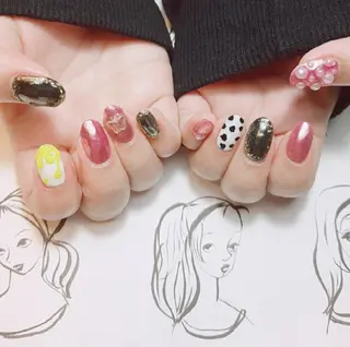 ネイル 平尾駅前/持込み専門 /owlnailのネイルデザイン