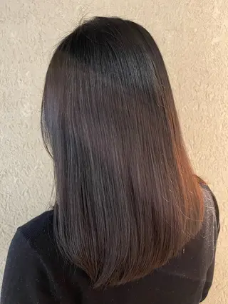 セミロング Heart box 仲嶺　瑠輝のヘアスタイル