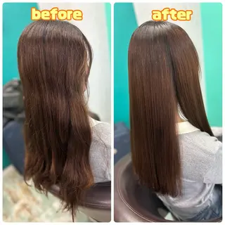 ロング 三原 友美のヘアスタイル