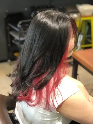 カラー TSUBASA 🪽のヘアスタイル