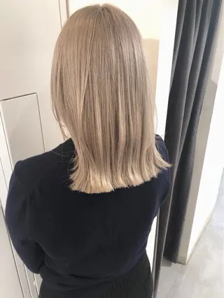 ミディアム Noe心斎橋 堀田 朋宏のヘアスタイル
