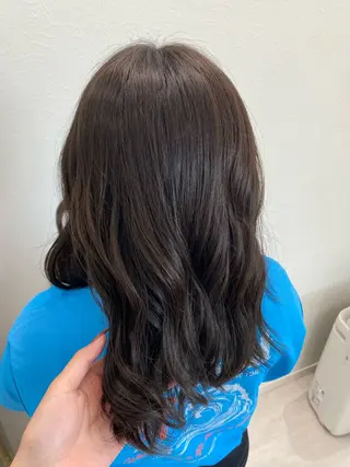 セミロング カラー NANA /パーマモデル募集中のヘアスタイル