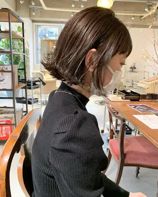 ショート カラー 聖 来のヘアスタイル