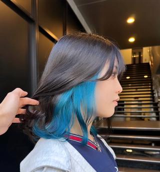 ミディアム 🎀リオ🎀/ 推しカラーのヘアスタイル