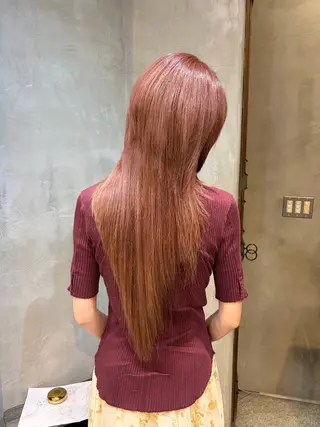 ロング 松下 倫子のヘアスタイル