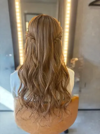 ロング ヘアアレンジ ヘアメイク スーのその他イメージ