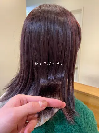 セミロング CASANE 大橋康智のヘアスタイル