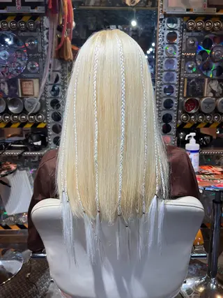 セミロング カラー ヘアアレンジ KOYA ｺﾔのヘアスタイル