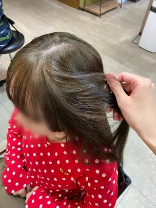 ロング 佐藤 森夏のヘアスタイル