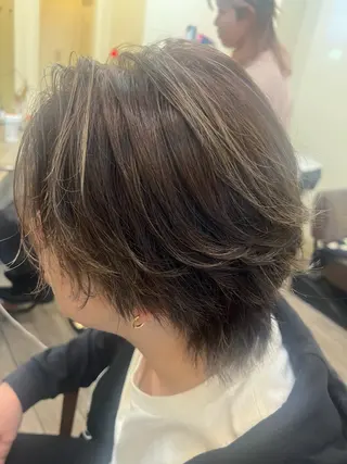 カラー メンズ 鶴見 和美のヘアスタイル