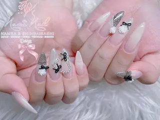 ミディアム Linanail Nambaのマツエク・マツパデザイン
