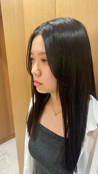ロング 寺本 心のヘアスタイル
