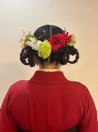 ヘアアレンジ 𝐚𝐲𝐚𝐧𝐞 /美髪/透明感カラーのヘアスタイル