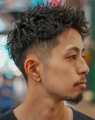ショート 中越 仁一郎のヘアスタイル