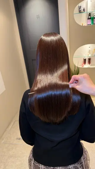 セミロング Bonheur銀座 🐰✨️タナカミサのヘアスタイル