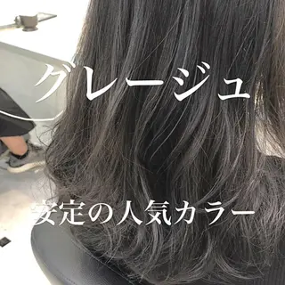 ミディアム カラー レイヤーボブ/ボブ 仲川和人のヘアスタイル