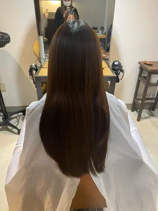 セミロング 【novem】 serenのヘアスタイル