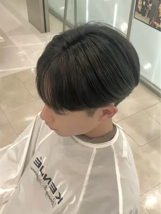 メンズ シャドウパーマ／骨格 矯正カット　トモキのヘアスタイル