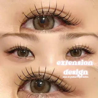 マツエク・マツパ 金倉 彩乃のマツエク・マツパデザイン